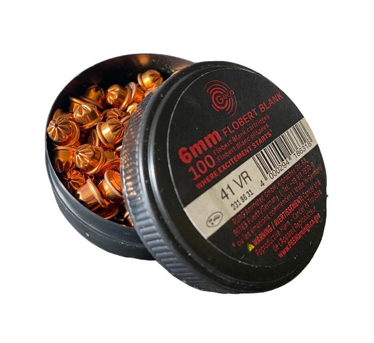 GECO CARTUCCE A SALVE CAL. 6MM FLOBERT BLANK