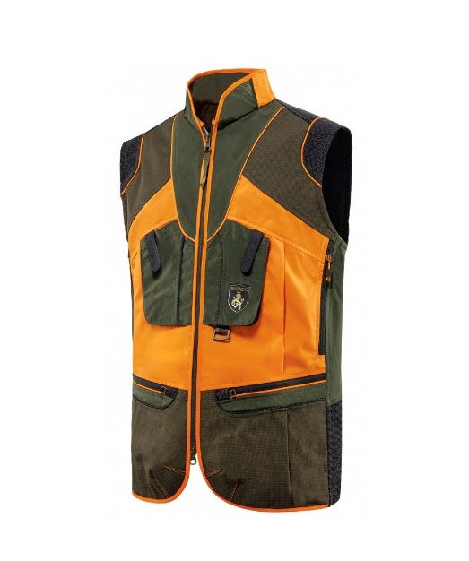 TRABALDO GILET DRIVER HV 2.0 2000/KEPROTEC VERDE/ ARANCIO