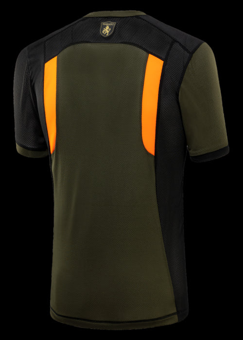 TRABALDO MAGLIA M/M ORYX 9201 VERDE/ ARANCIO