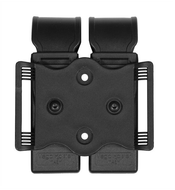 VEGA HOLSTER 8DMH01 DOPPIO PORTA CARICATORE BIFILARE UNIVERS.