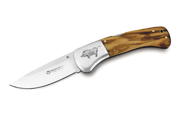 MASERIN COLTELLO SPORT 760/ICG MC/OLIVO INC. CINGHIALE CM 22