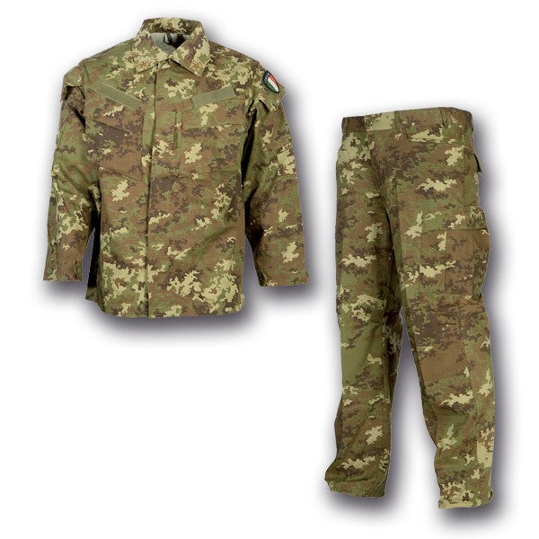 PATTON COMPLETO CAMICIA+PANTALONE MIMETICO MOD. 00