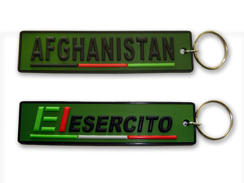 DEFCON 5 PORTACHIAVI EI ESERCITO / AFGHANISTAN VERDE MOD. D5-JTG-EIAF