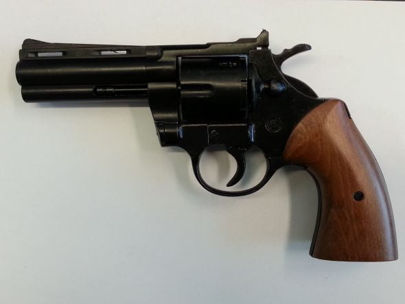 VENTURINI MOD. 76335 PISTOLA A SALVE MOD. MAGNUM 380 NERA CAL.380