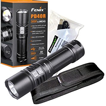 FENIX TORCIA LED PD40R 3000 LUMEN RICARICABILE