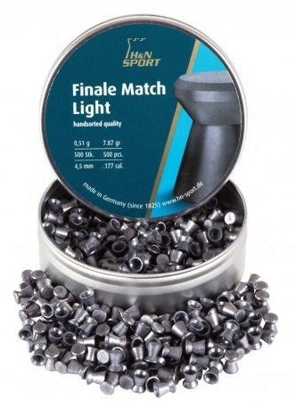 H&N PALLINI DIABOLO FINALE MATCH LIGHT 4,49 mm 500pcs.