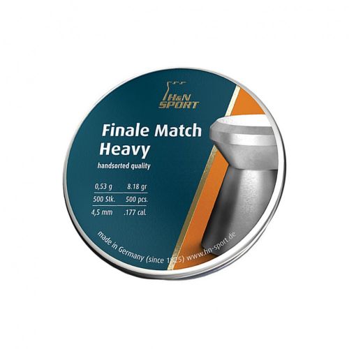 H&N PALLINI DIABOLO FINALE MATCH HEAVY 4,49 mm 500pcs.