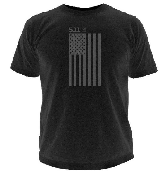 5.11 TACTICAL T-SHIRT STARS&STRIPS NERA MOD. 41006