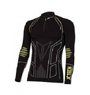 XTECH MAGLIA M/L ZIP PREMIUM  NERA