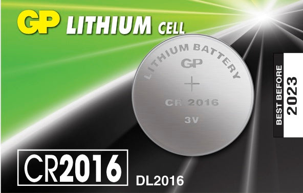 GP BATTERIA LITIO 3V CR2016