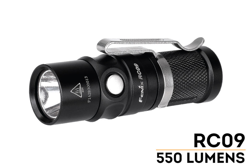 FENIX TORCIA LED 550 LUMEN RC09 RICARICA MAGNETICA