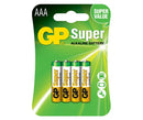GP BATTERIA SUPER AAA ALCALINA