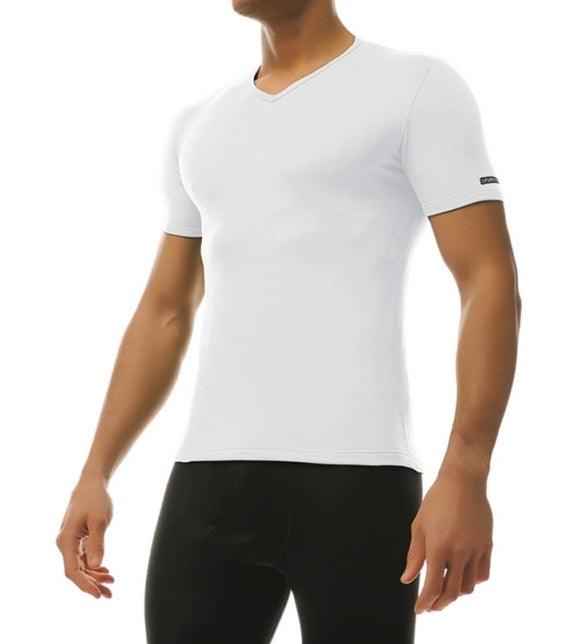 D.FENSTEC ALBA0001 T-SHIRT  BIANCA LIGHT