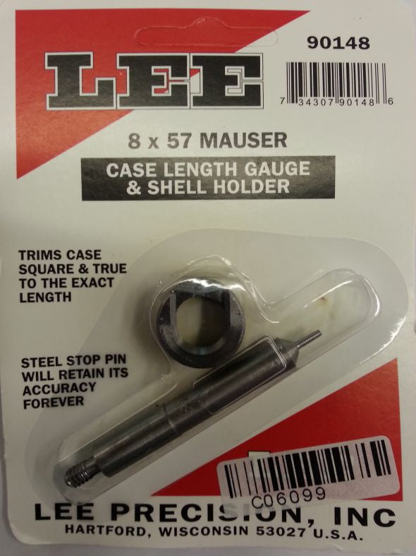 LEE GUAGE/HOLDER CAL. 8X57 MAUSER