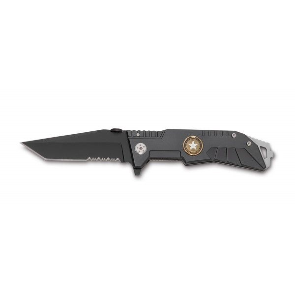 AUSONIA 026553 COLTELLO DA TASCA CM20 MANICO ALLUMINIO