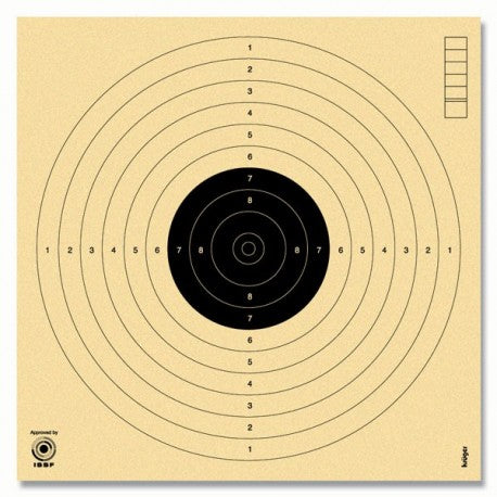 FLIP-TARGET BERSAGLIO CARTONCINO 14x14cm TARGET ROUND CONF. 20PZ
