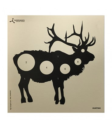 FLIP-TARGET BERSAGLIO CARTONCINO 14x14cm CERVO CONF. 20PZ
