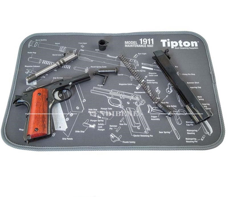 TIPTON 1911 TAPPETO DI MANUTENZIONE (11"X17")