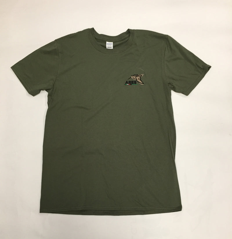 VICARI SPORT T-SHIRT COTONE RICAMO BECCACCIA