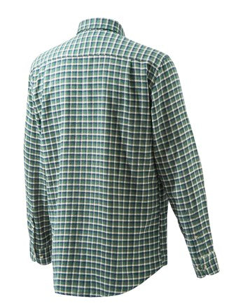 BERETTA CAMICIA FLANNEL BUTTON DOWN /BLU/BIANCO LUA10 T1644