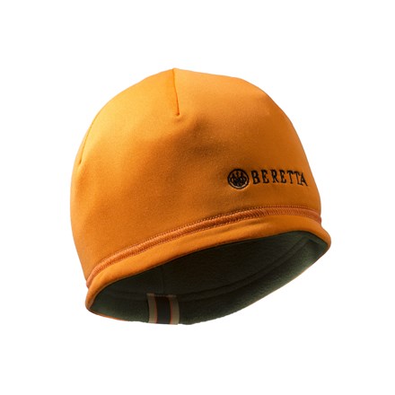 BERETTA CUFFIA REVERSIBLE BEANIE ARANCIO/VERDE BC471