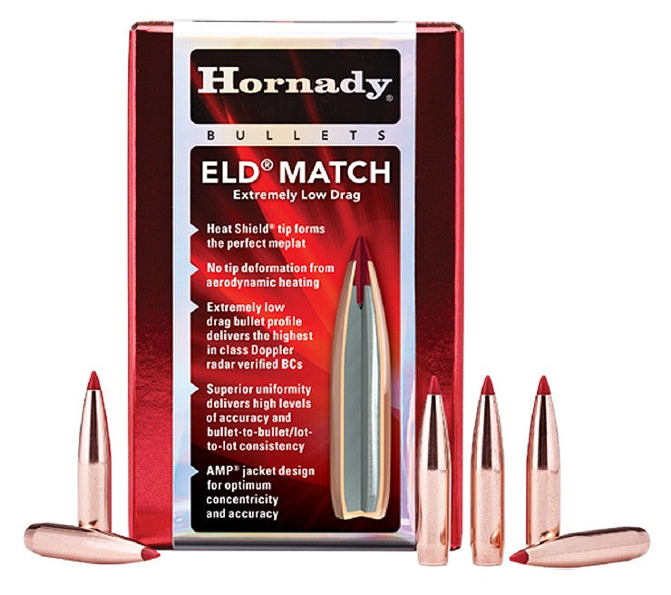 HORNADY PALLE ELD-MATCH 338" 285GR