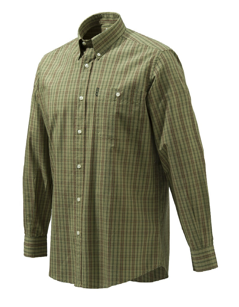 BERETTA CAMICIA DRIP DRY SHIRT LONG SLEEVES  LU510 07517