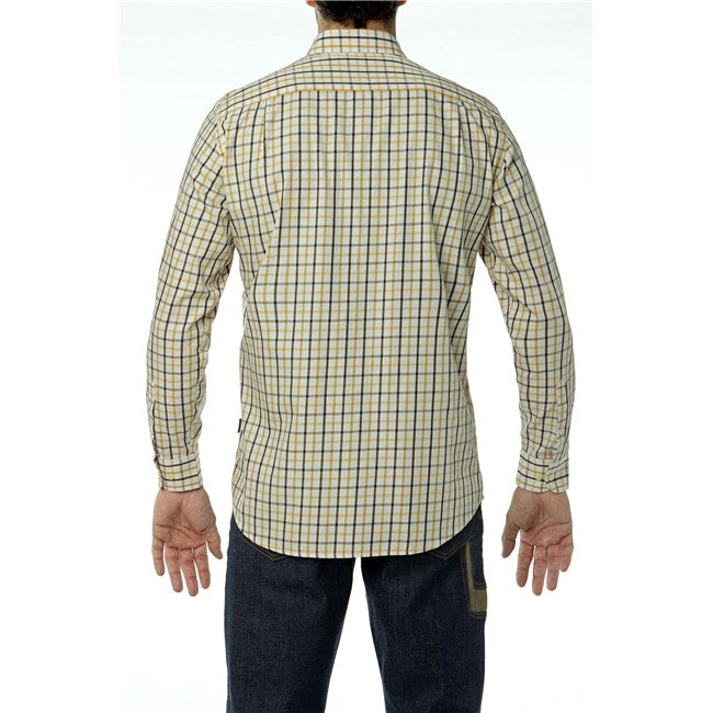 BERETTA CAMICIA DIP DRY LU21 7549 289  GIALLA/MARRONE