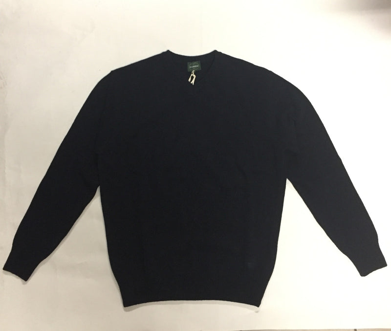 LE CHAMEAU PULL COL V GRANDVILLE  BLU