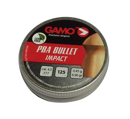 GAMO PALLINI CAL.4,5 PBA BULLET IMPACT 125