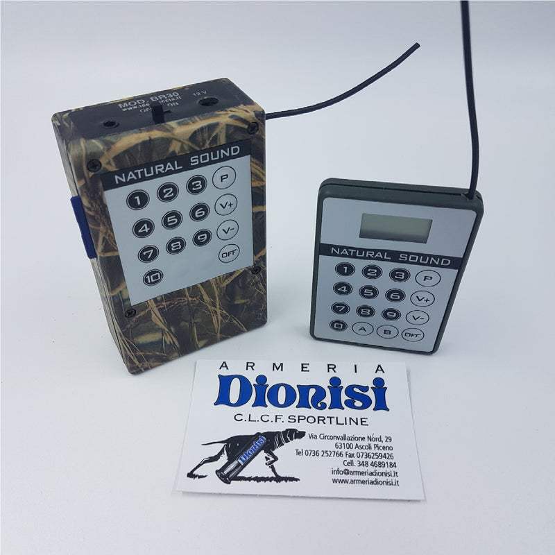 DIONISI SPORT RICHIAMO 100 CANTI CON TELECOMANDO CAMOUFLAGE