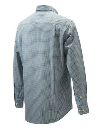 BERETTA CAMICIA WOOD BUTTON DOWN BIANCO/VERDE LU210 T1645