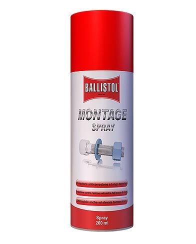 BALLISTOL LUBRIFICANTE MONTAGE SPRAY PER MONTAGGIO 200ML
