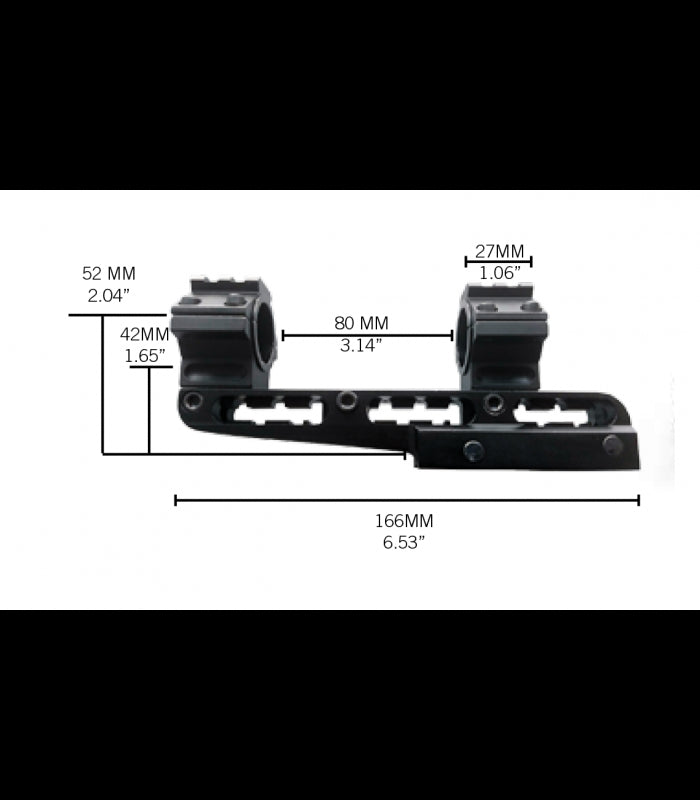 KONUS 7219 MONTATURA UNIVERSALE CANTILEVER