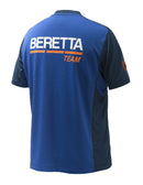 BERETTA T-SHIRT FLASH TECH BLU TS452