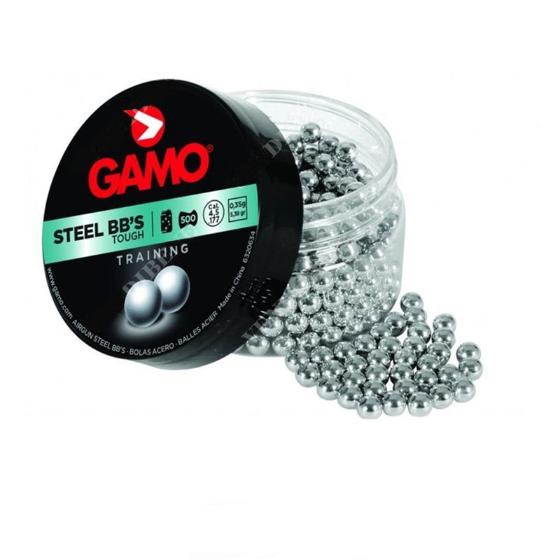 GAMO PALLINO SFERICO ACCIAIO CAL. 4.5 500PZ