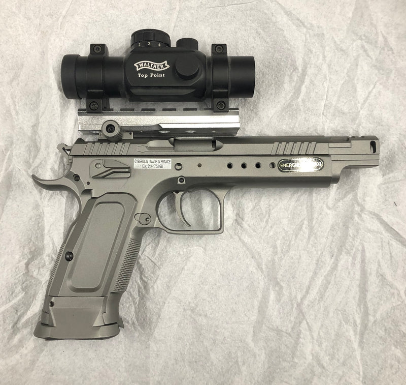SWISS ARMS PISTOLA ARIA COMPRESA MOD. TANFOGLIO GOLD CAL. 4,5