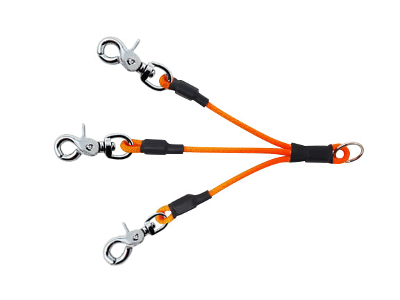 CINOFILIA PANNO TRIPLO IN CORDINO DA 26 CM CON 3 MOSCHETTONI