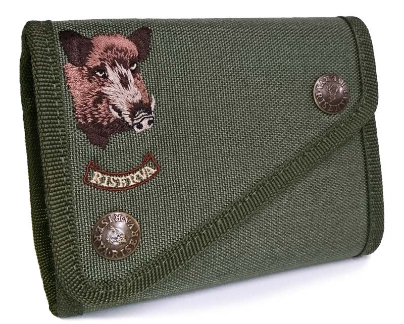 RISERVA R9012 PORTACOLPI "CINGHIALE" CORDURA 11 CELLE VERDE
