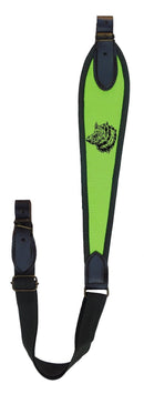 SAG NATURE TRACOLLA PER CARABINA  FLUO CON RICAMO CINGHIALE