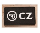 CZ PATCH 3D VELCRO CON LOGO NERO