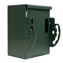 CASSETTA DI SICUREZZA IN METALLO PER FOTOTRAPPOLA VERDE