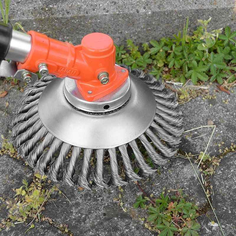 TESTA PER DECESPUGLIATORE IN FILO DI ACCIAIO 8"