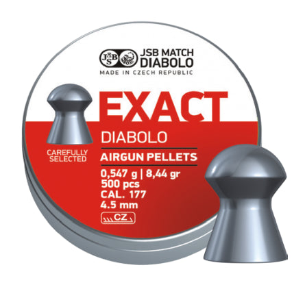 JSB PALLINI EXACT DIABOLO CAL. 4,52MM 500PZ