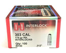 HORNADY PALLE PER CAR. 312" 174 GR. RN INTERLOCK
